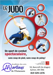 Affiche judo promo AAMO Avril 2015